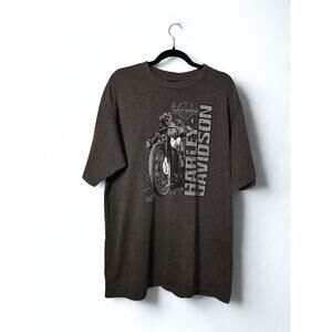 Harley Davidson Las Vegas T Shirt Men’s XL Gray Graphic Biker Tee